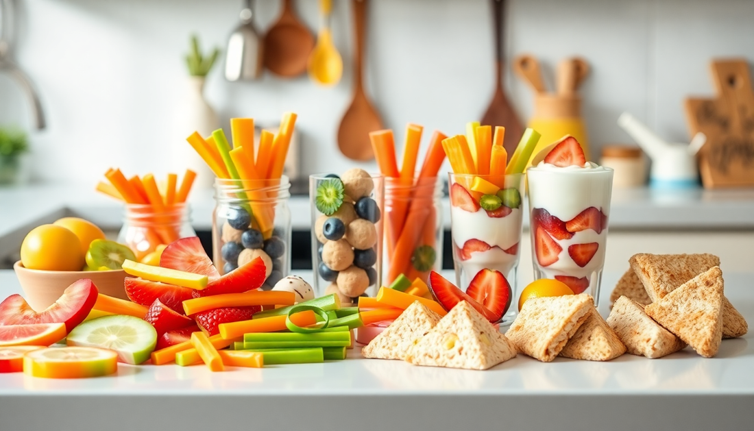 10 Quick & Healthy Snack Ideas for Busy Parents