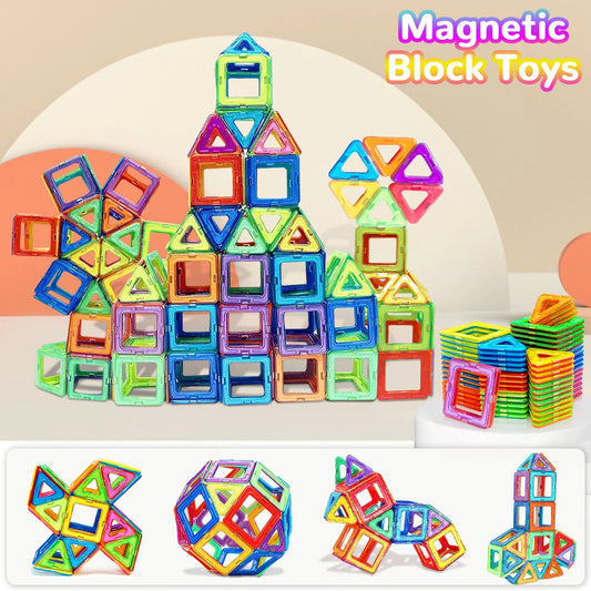 Magnetic Building Blocks – Creative STEM Fun for Kids! 🎨🧲