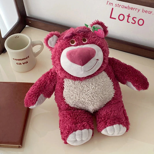 Toy Story Lotso Plush – Soft & Cuddly! 🍓🐻