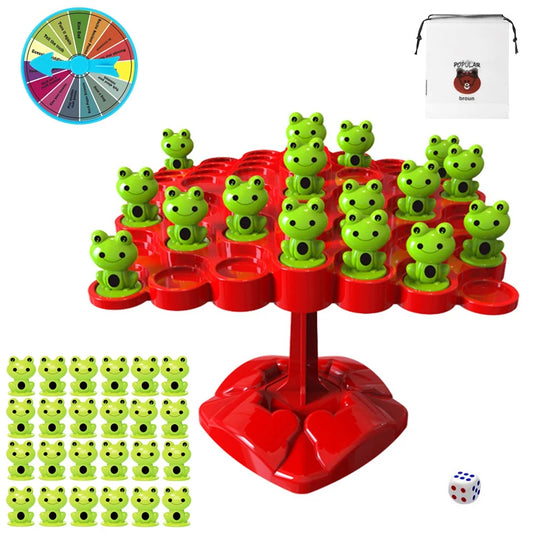 Montessori Frog Balance Math Toy – Fun & Learning Combined! 🐸⚖️