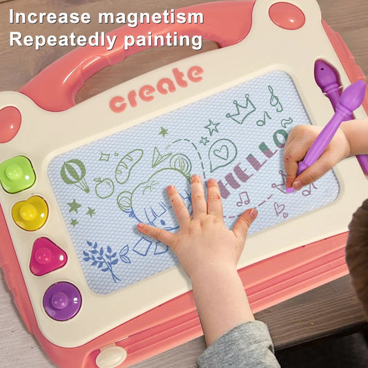 🎨 Magnetic Drawing Board – Fun & Mess-Free Creativity!