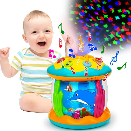 Ocean Light Projector & Musical Toy for Babies 🎶🌊