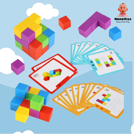 🧩 Montessori Magic Block Puzzle – Fun Logical Thinking Game!