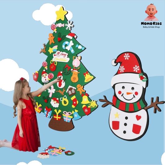 🎅 Montessori Xmas Tree – Fun Holiday Craft for Kids!