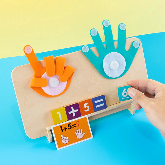 🔢 Montessori Finger Counting Math Toy – Fun & Educational! 🎓✨