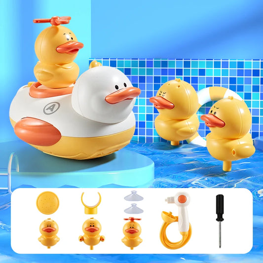 Electric Spray Bath Duck – Fun & Splashy Bath Time! 🦆🛁