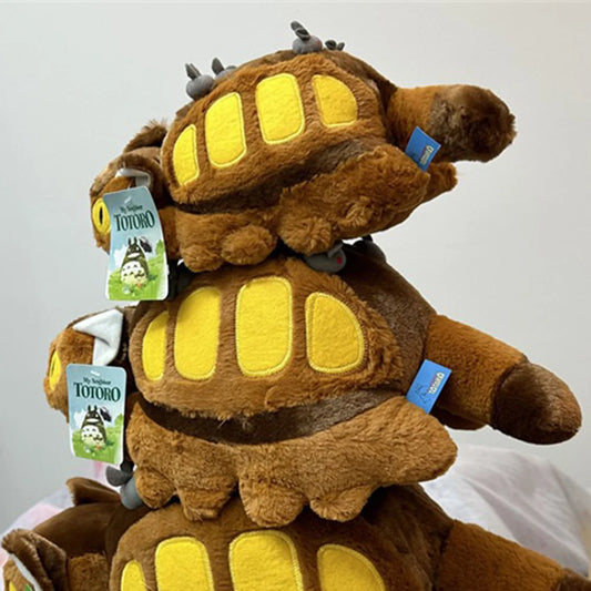 Totoro Catbus Plush – Whimsical & Cuddly! 🐱✨