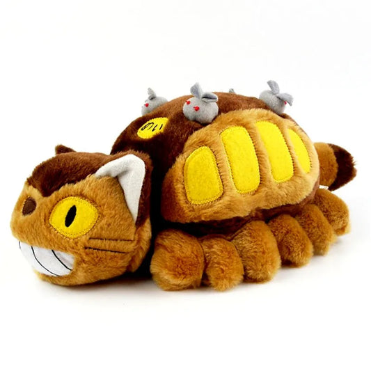 Totoro Catbus Plush – Whimsical & Cuddly! 🐱✨