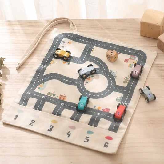 Montessori Traffic Road Map Playset – Fun & Learning Combined! 🚗🛣️