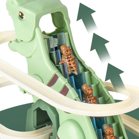 Dinosaur Climbing Slide – Fun Electric Adventure! 🦖🎶