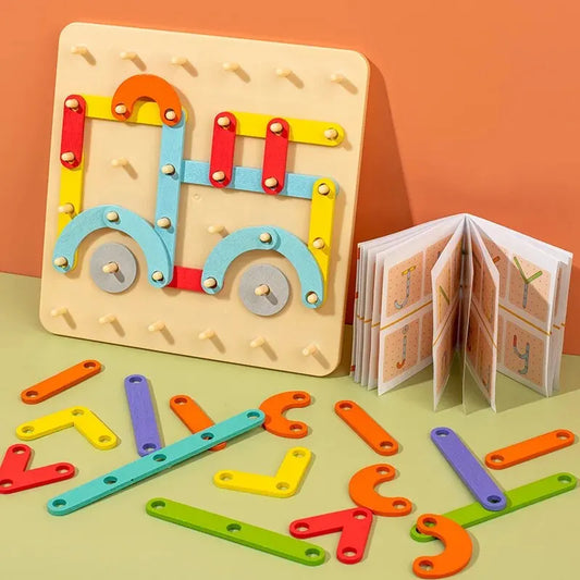 🎨 Creative Shape Matching Blocks – Fun & Educational for Toddlers